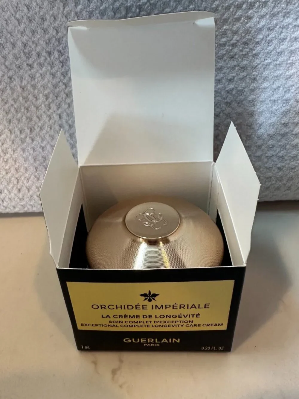 Guerlain Orchidee Imperiale La Creme de Longevite 7ml (0.23oz) - New Authentic